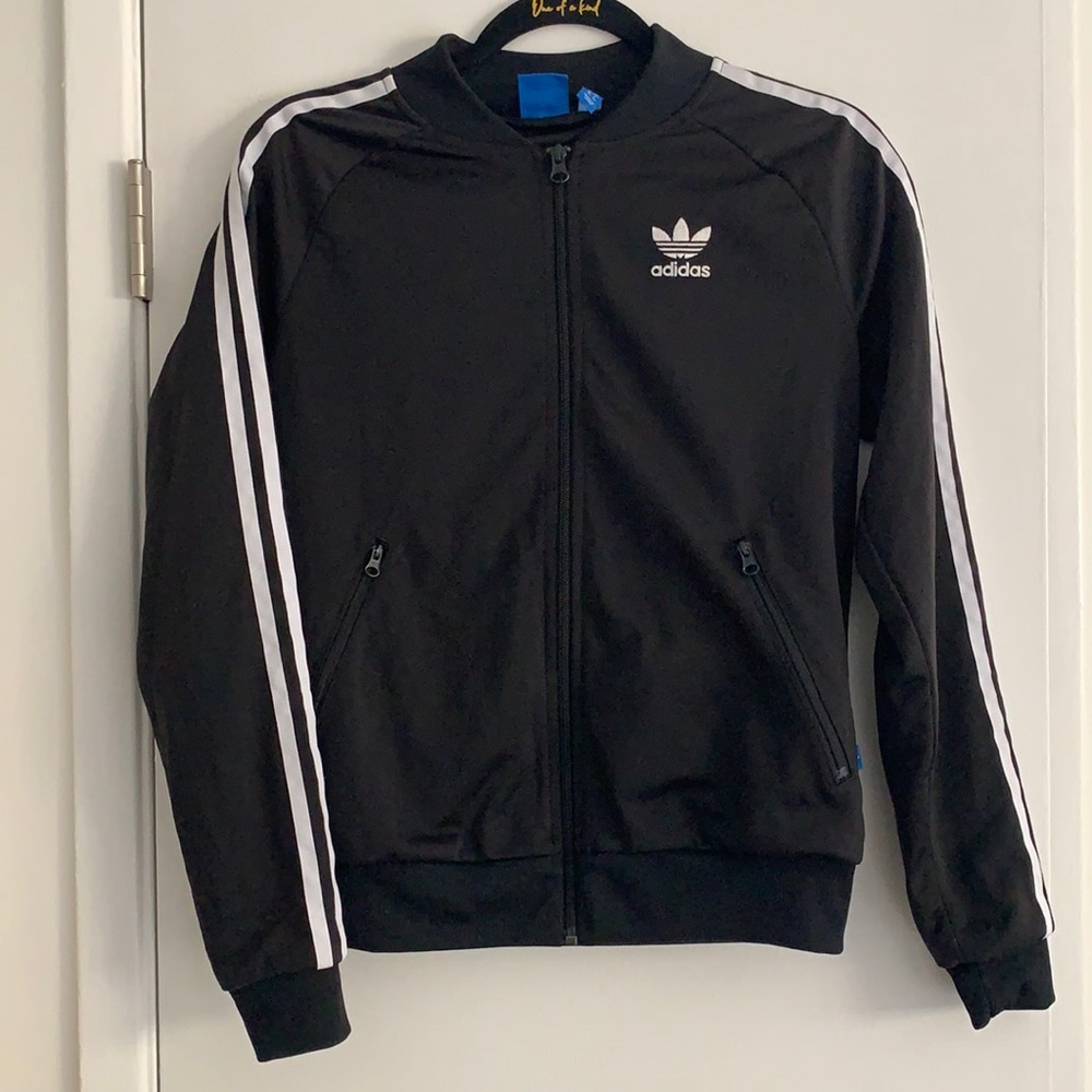 Black adidas jacket